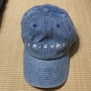NWOT Friends Denim baseball hat Made in USA one size